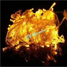 Праздничный светильник s 10 м 100 светодиодный s светодиодный струнный светильник 220/110 В Рождественский праздник свадьба вечеринка украшения гирлянды светильник ing dhl