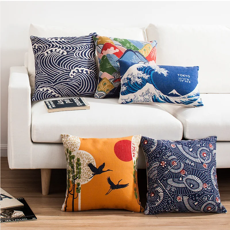 Coussin Style Japonais