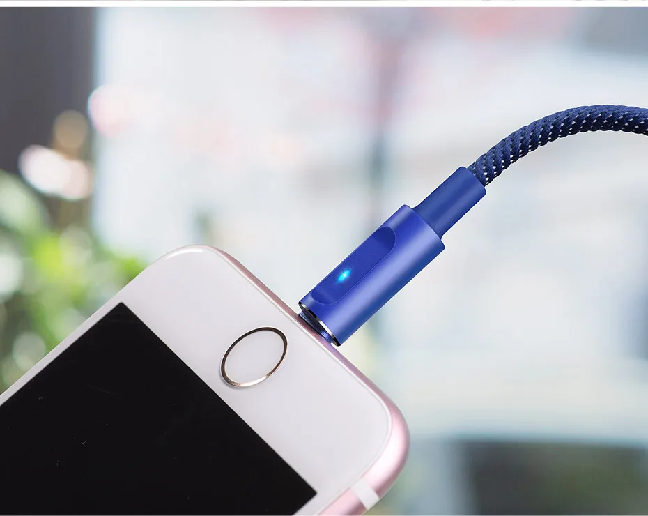 HOCO U47 USB кабель передачи данных для быстрой зарядки умное отключение питания Автоматическое отключение светодиодный кабель для зарядки для iPhone 6 7 8 plus X XS MAX XR зарядное устройство