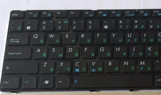  Russian Keyboard FOR ASUS K42J X43 X43B A43S A42 K42 A42J X42J UL30 N42 N43 B43 U41 K43S U35J UL80 