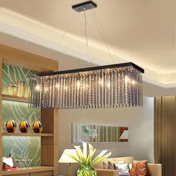 

Dining Table Light Art Pendant Lamps Dining Room Lamp Kitchen Lighting Modern Hanging Lamp Industrial Pendant Light Rectangle