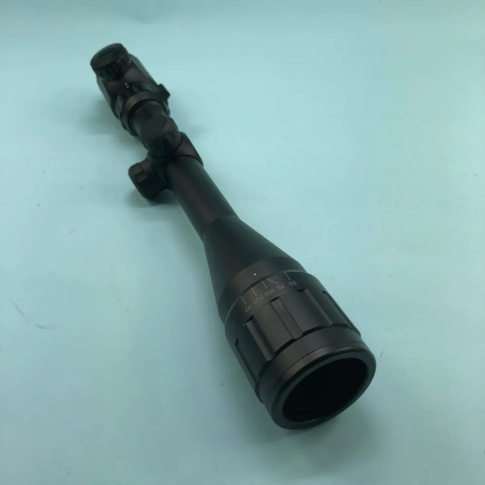 4-16X40AOEG красный/зеленый с подсветкой тактический оптический прицел Снайперский прицел Регулируемый охотничий прицел страйкбол с 11 мм/20 мм креплением