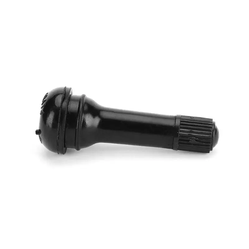 

4pcs Black Rubber TR414 Snap-in Car Wheel Tyre Tubeless Tire Tyre Valve Stems Dust Caps Wheels Tires Parts Car Auto Accessories