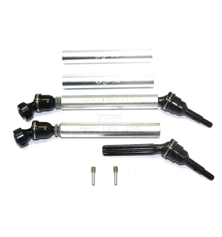 STEEL+ALUMINIUM FRONT/REAR UNIVERSAL SWING SHAFT WITH WASHERS & WHEEL HUBS -135MM--150MM for TRAXXAS E-REVO 56087-1 STEEL+ALUMINIUM FRONT/REAR UNIVERSAL SWING SHAFT WITH WASHERS & WHEEL HUBS -135MM--150MM for TRAXXAS E-REVO 56087-1