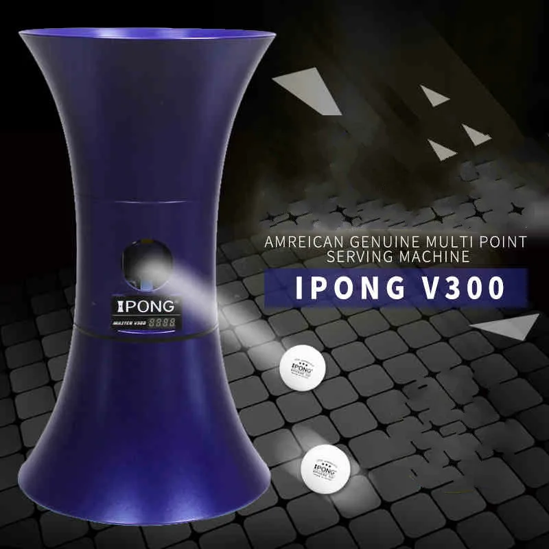 

Original Ipong V300 Table Tennis Robot Training table tennis machine Automatic Serving Machine Ping Pong Tenis De Mesa