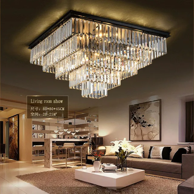 Laimaik Crystal Led Ceilinglight Large Chandelier Luxury Laimaik Crystal Led Ceilinglight Large Chandelier Luxury Light Fashion Modern Chandeliers