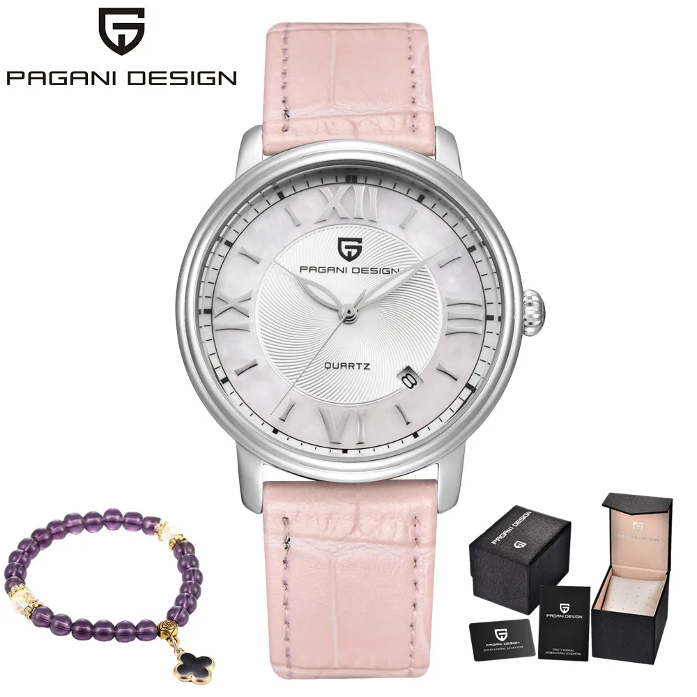 Часы Pagani женские модные водонепроницаемые из нержавеющей стали|mujer reloj|mujer casualmujer