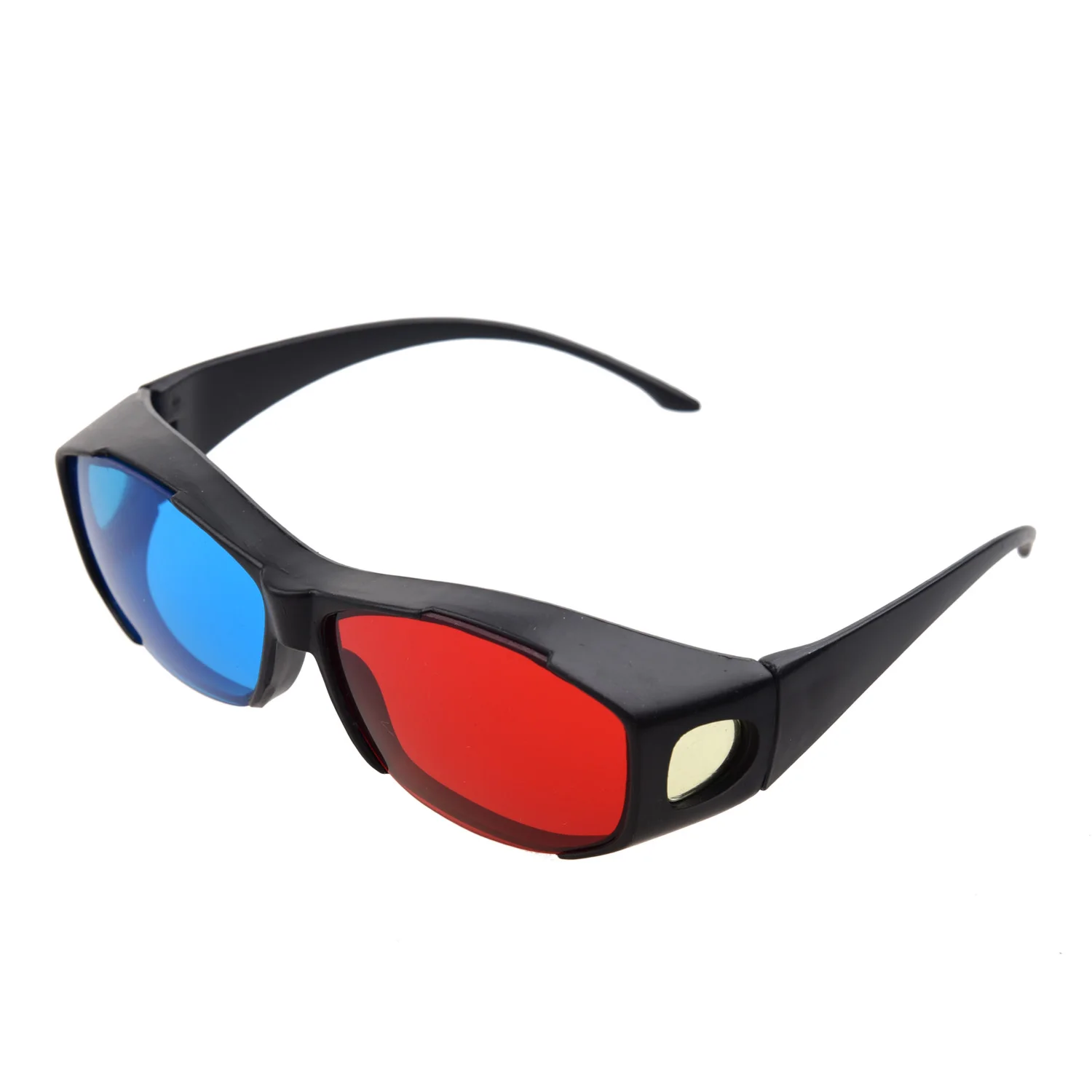 New Plastic Framed Dimensional Anaglyph 3d Vision Glasses