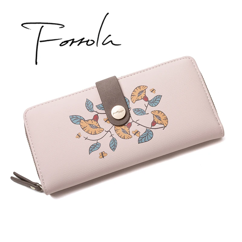 

Fashion Female Wallet Leather Long Women Wallets Design Foldable Change Credit Card Lady Coin Purses Holders For Girls Carteira