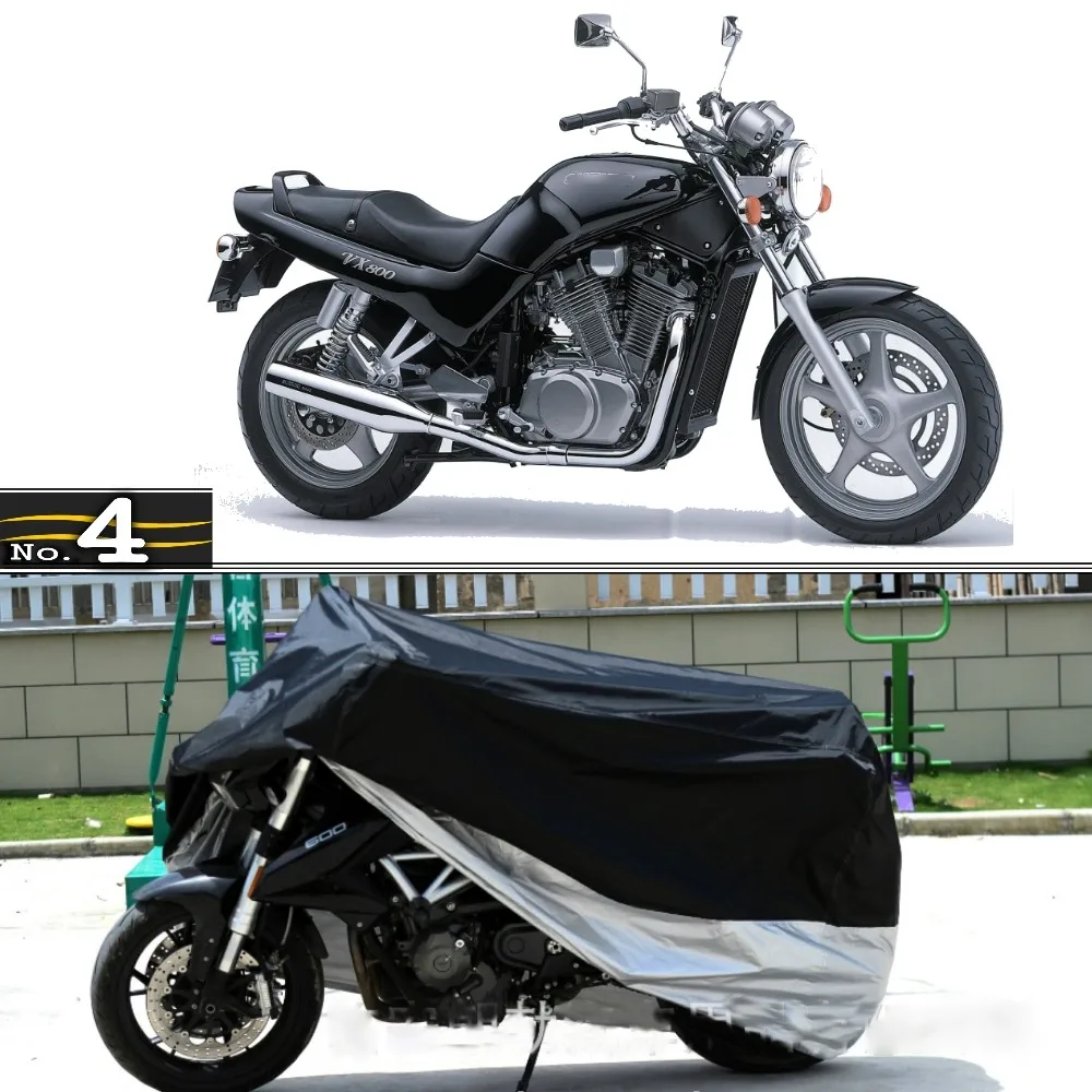 Мотоциклетная Крышка для Suzuki VX 800 Водонепроницаемая УФ Защита от пыли/Защита от дождя крышка из полиэфирной тафты