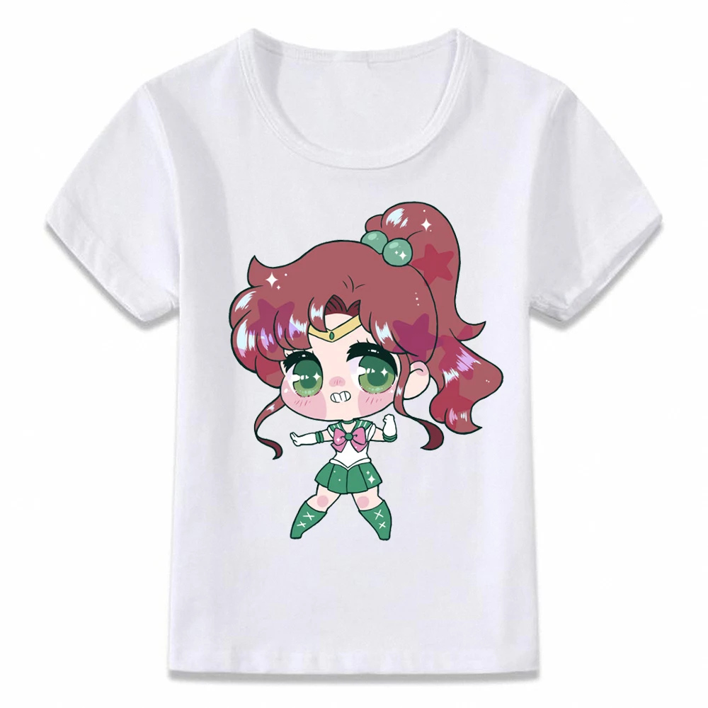 Детская футболка Chibi Сейлор Мун Марс для мальчиков и девочек малыша oal118|Тройники|