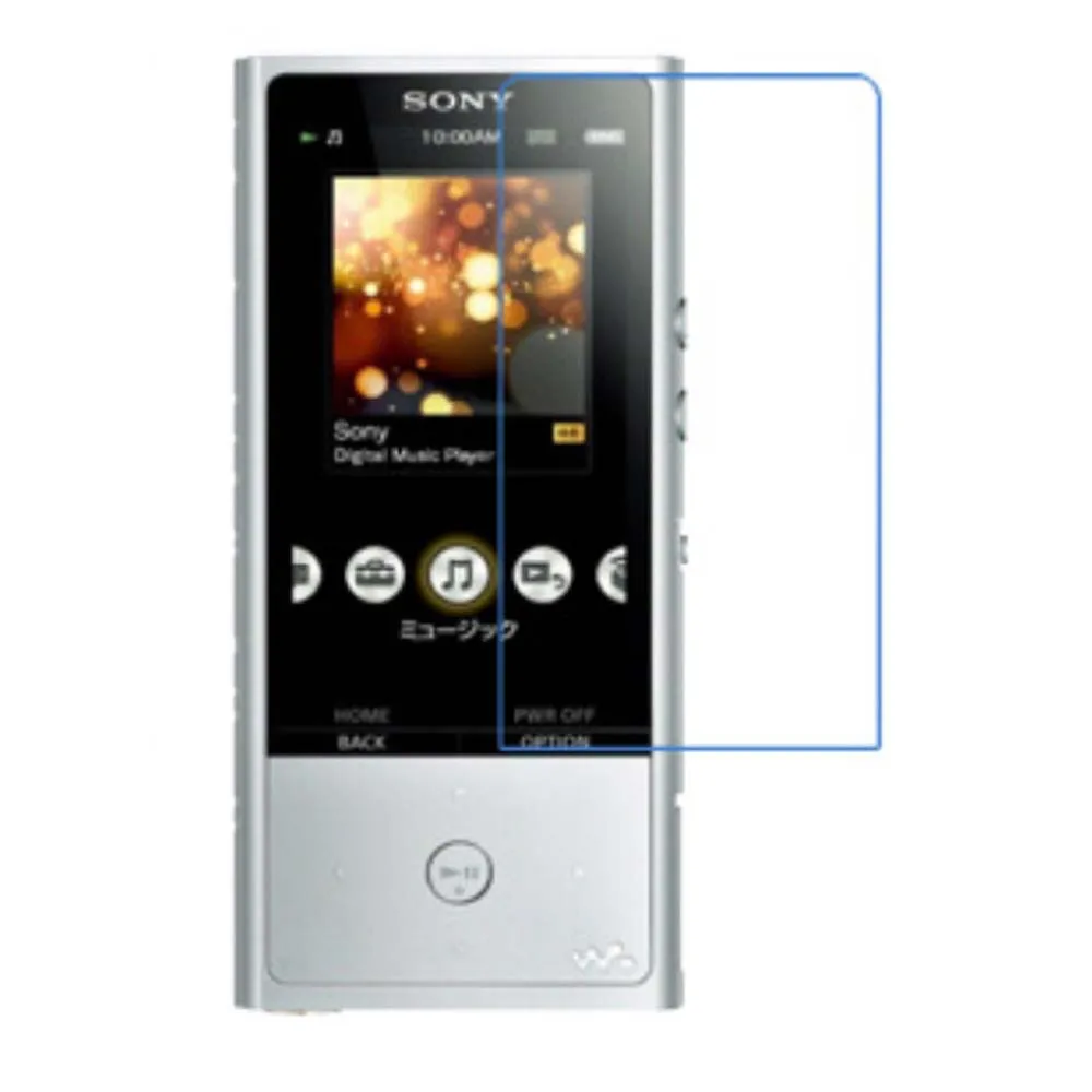 3 шт./лот Экран протектор для «Sony Walkman NWZ» A15 A17 A25 A27 A35 A36 A37 A55 A56 A57 ZX1 ZX2 ZX100 Защитная пленка