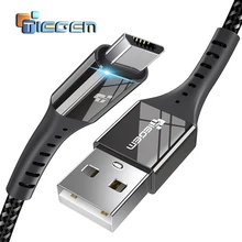 TIEGEM Micro USB Cable 2A Fast Charger USB Data Cable Mobile Phone Charging Cable for Samsung Xiaomi Huawei Sony Tablet Cable