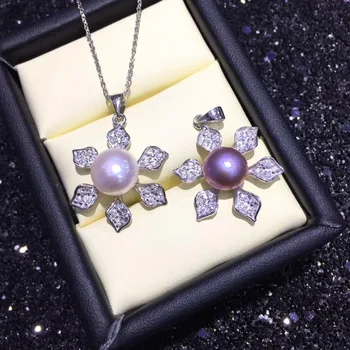 

Hot Pearl Party Promotion Pearl Pendant Mountings, Pendant Findings, Pendant Settings Jewelry Parts Fittings Women Accessories