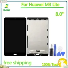 8.0'' Tested LCD Display Panel Touch Screen Digitizer Assembly With Free Tools For Huawei Mediapad M3 Lite CPN-W09 CPN-AL00