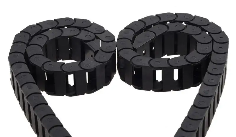 CNC engraving machine tool L1000mm Cable Drag Chain Wire Carrier with End Connectors 7 x 15mm 10*10mm 10 x 20mm 15*30mm CNC engraving machine tool L1000mm Cable Drag Chain Wire Carrier with End Connectors 7 x 15mm 10*10mm 10 x 20mm 15*30mm