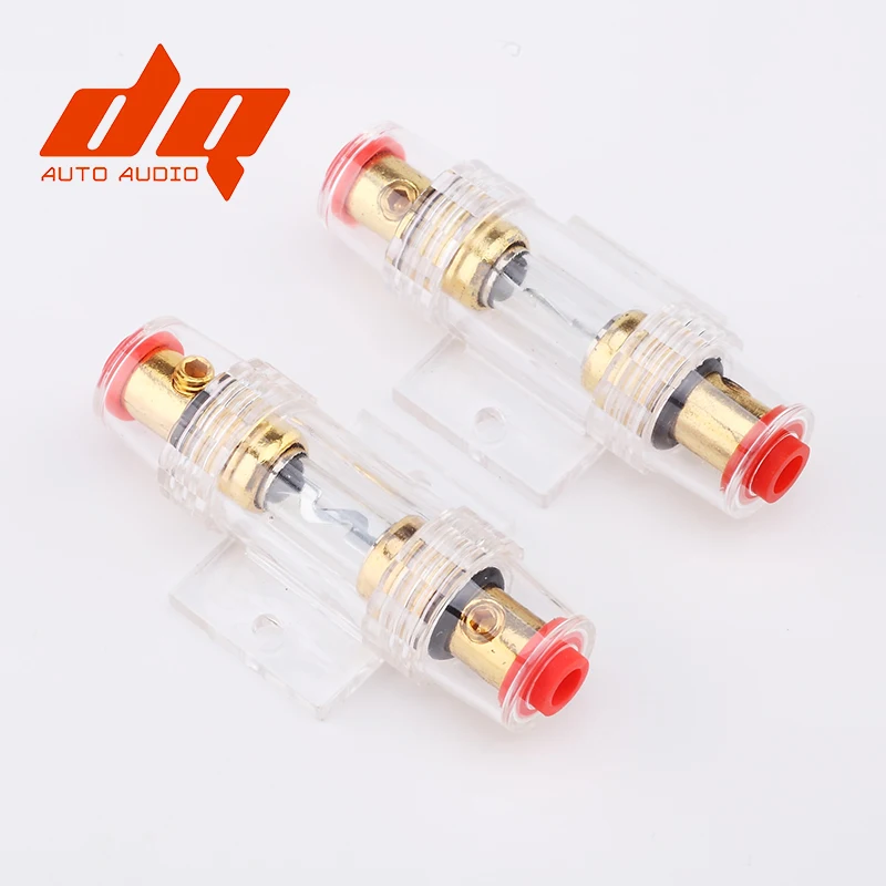 1pcs Car Audio Refit Fuse Holder 4/8 And 10 Gauge Wire With 60 AMP