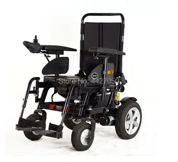 

Aluminum folding commode wheelchair with toilet