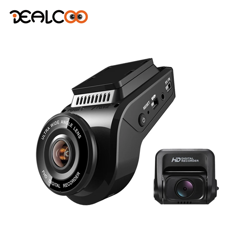 

Dealcoo 4K Car DVR Video Recorder Camera WDR WIFI Car Camera Recorder GPS Dual Lens Dashcam Night Vision Dash Cam Registrar HD