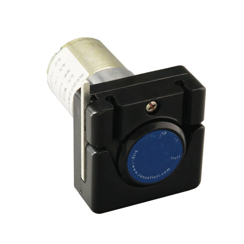 DC12V 24 V перистальтический насос дозирующий насос микро-Масляный насос из нержавеющей стали самовсасывающий низкое потребление насос с шаговый двигатель, максимальный поток скорость 500 мл/мин