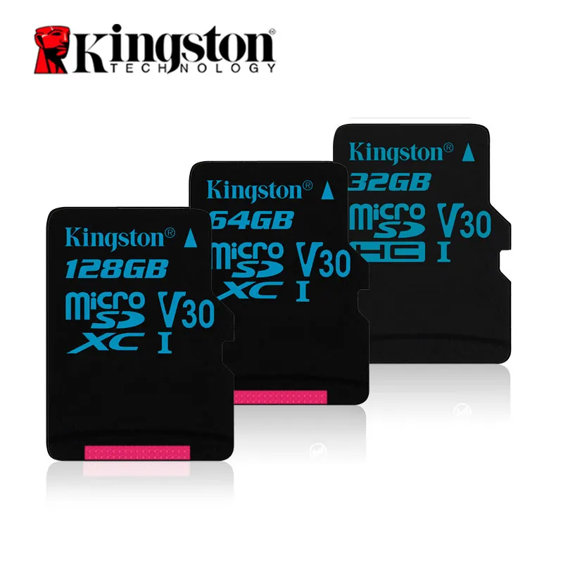 

Kingston Micro SD Card 32gb 64gb 128gb Memory Card TF microSD Full HD 4K Action Camera Memoria Cards for Gopro Drone Smartphone