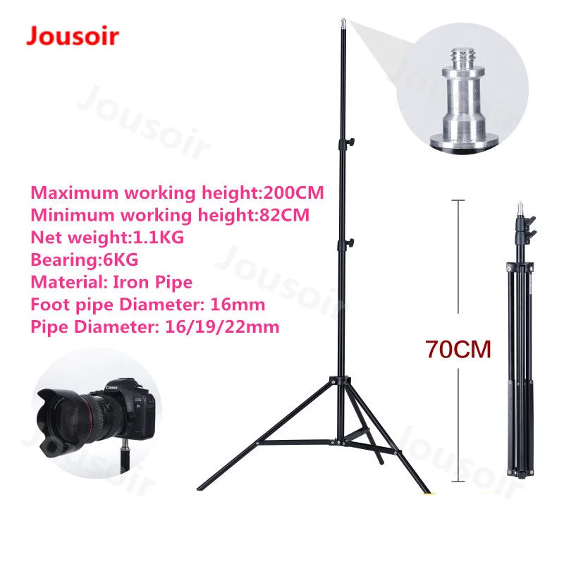 Falconeyes i-2001/B Photographic Light stand 2meter 3 section flash lamp frame photographic equipment light CD50 T06 | Электроника