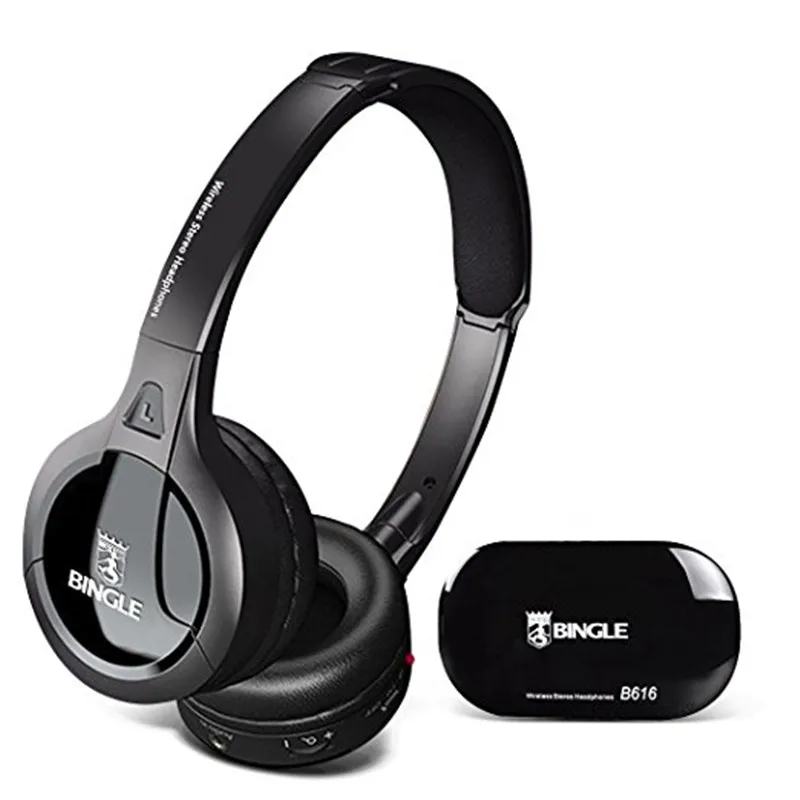 Computer TV Headphones ihens5 Multifunction stereo Wireless Headset Headphone with Mic FM Radio for MP3 PC Gamer TV Audio Phones original bingle b616 computer tv earphone multifunction wireless headset headphone with fm radio for mp3 pc tv audio