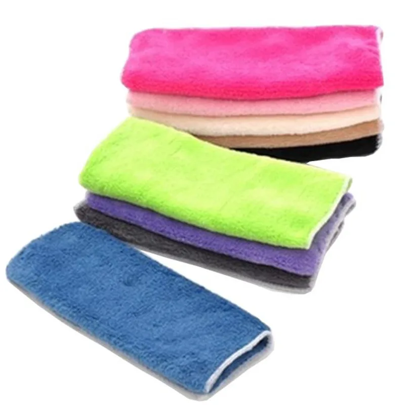 

Microfiber High Efficient Anti-grease Color Dish Cloth Bamboo Fiber Washing Towel Magic Kitchen Cleaning Wiping Rags #4A1