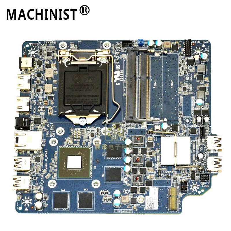 Оригинал для Dell Alienware Alpha R1 настольная материнская плата MB LGA 1150 DDR3 0J8H4R DH81M01 100%
