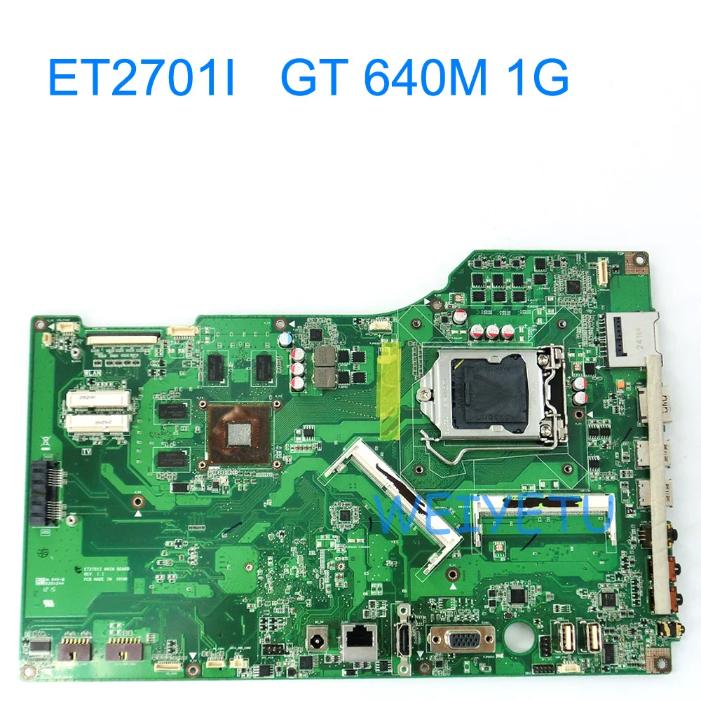 ET2701I материнская плата все-в-одном для ноутбука ASUS 1 ГБ REV1.1 системная 100% ТЕСТ ОК |