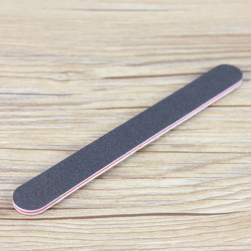 Online 10 Buah Banyak Kuku File 100 180 Nail Art Pengamplasan Buffer Blok Pedikur Manikur Buffing Bahasa Polandia Alat Kecantikan Kuku Profesional File