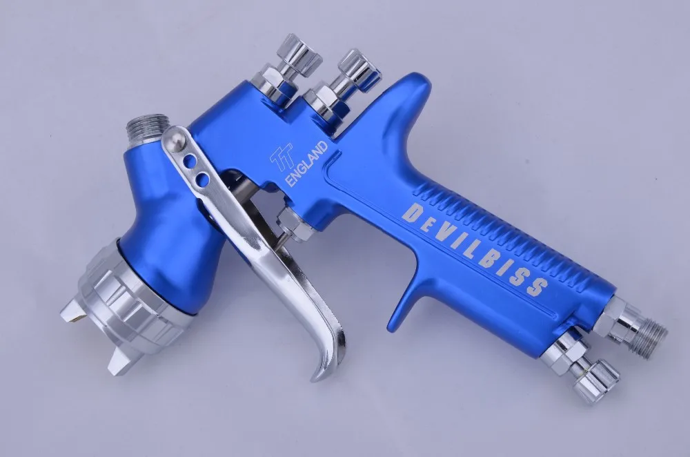 FREE SHIPPING Devilbiss TT GTT 13 Gravity feed Paint spray gun with Cup