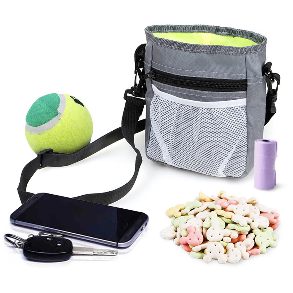 

Fashion Portable Pet Dog Training Treat Snack Bait Dog Obedience Agility Outdoor Pouch Food Bag Dogs Snack Bag Pack Pouch