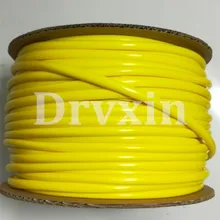 1 шт. ПВХ трубка Желтый ПВХ рукав для кабеля маркер ID принтер обойма печатный станок электронная надпись машина