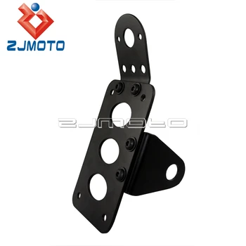 

Dyna Softail Chopper Custom Motorcycle Tail Light License Plate Holder Cafe Racer Side Mount Taillight Bracket Holder FLHX