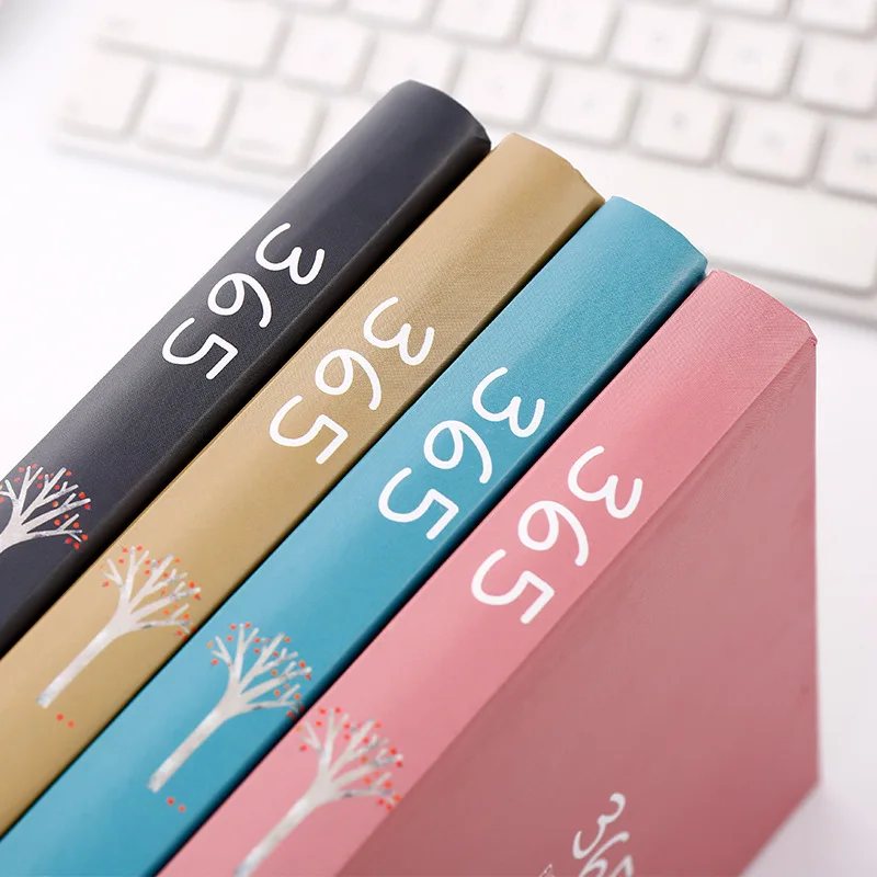 

365 days personal diary planner hardcover notebook diary 2017 office weekly schedule cute korean stationary libretas cuadernos