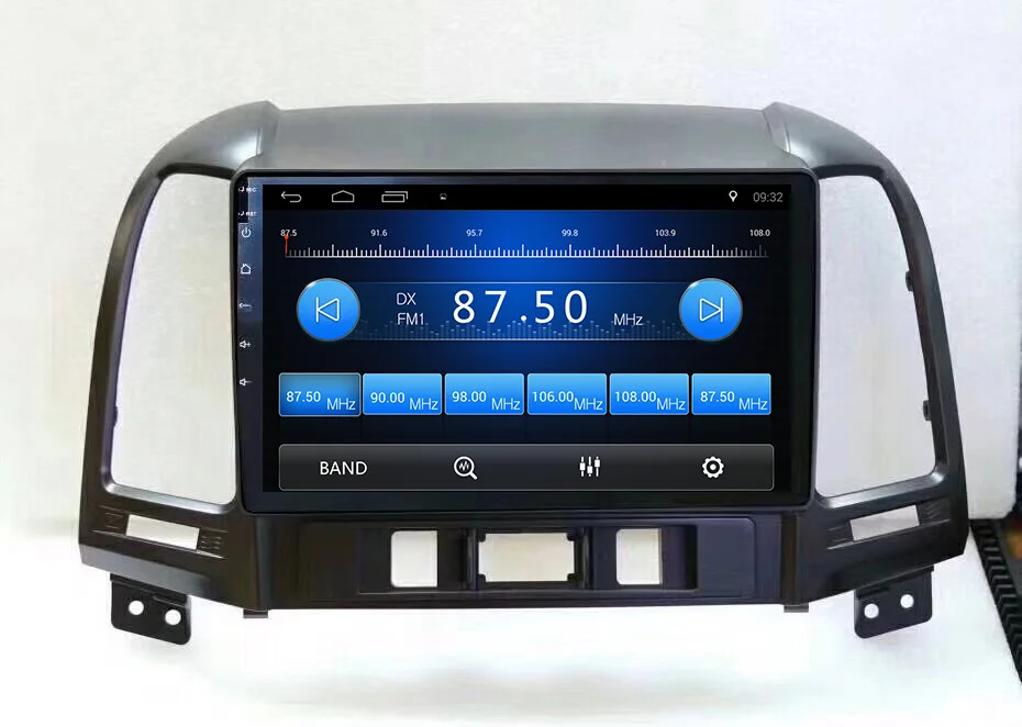 Clearance Nedehe 9 inch 2G+32G Android 8.1 car dvd gps navigation for HYUNDAI SANTA FE santafe 2006 2007 2008 2010 2011 car radio stereo 3