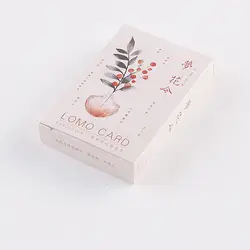 28 листов/набор мечта цветок серия "растения" Lomo карты мультфильм мини Открытка рождественские подарки