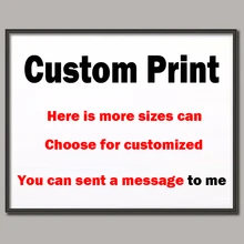 Пользовательские печати на холсте ваша картина семья ребенок Фото любимая картина персонализированные картины холст искусство бескаркасные