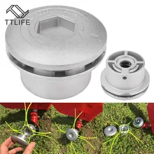 TTLIFE Lawn Mower Trimmer Head Grass Universal Trimmer Head Feed Line Brushcutter Garden Grass Strimmer Brush Cutter Garden Tool