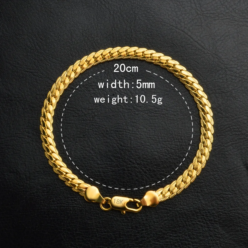 Роскошный Золотой Серебряный цвет медная цепочка мужской браслет в стиле хип-хоп минималистичный металлический браслет для мужчин хип-хоп нарукавная повязка ювелирные изделия Homme