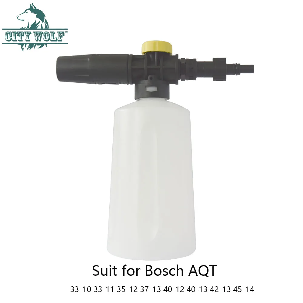 Arruela de Alta Lançador de Espuma de Neve para Bosch Acessórios para Máquina de Lavar Pressão Sabonete 35-12 37 Carro-13 40-12 40-13 42-13 45-14 Aqt 33-10 33-11