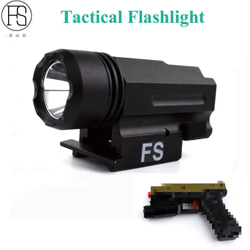 Good Quality 600Lm Tactical LED Flashlight Rifle Pistol Gun Aluminum
