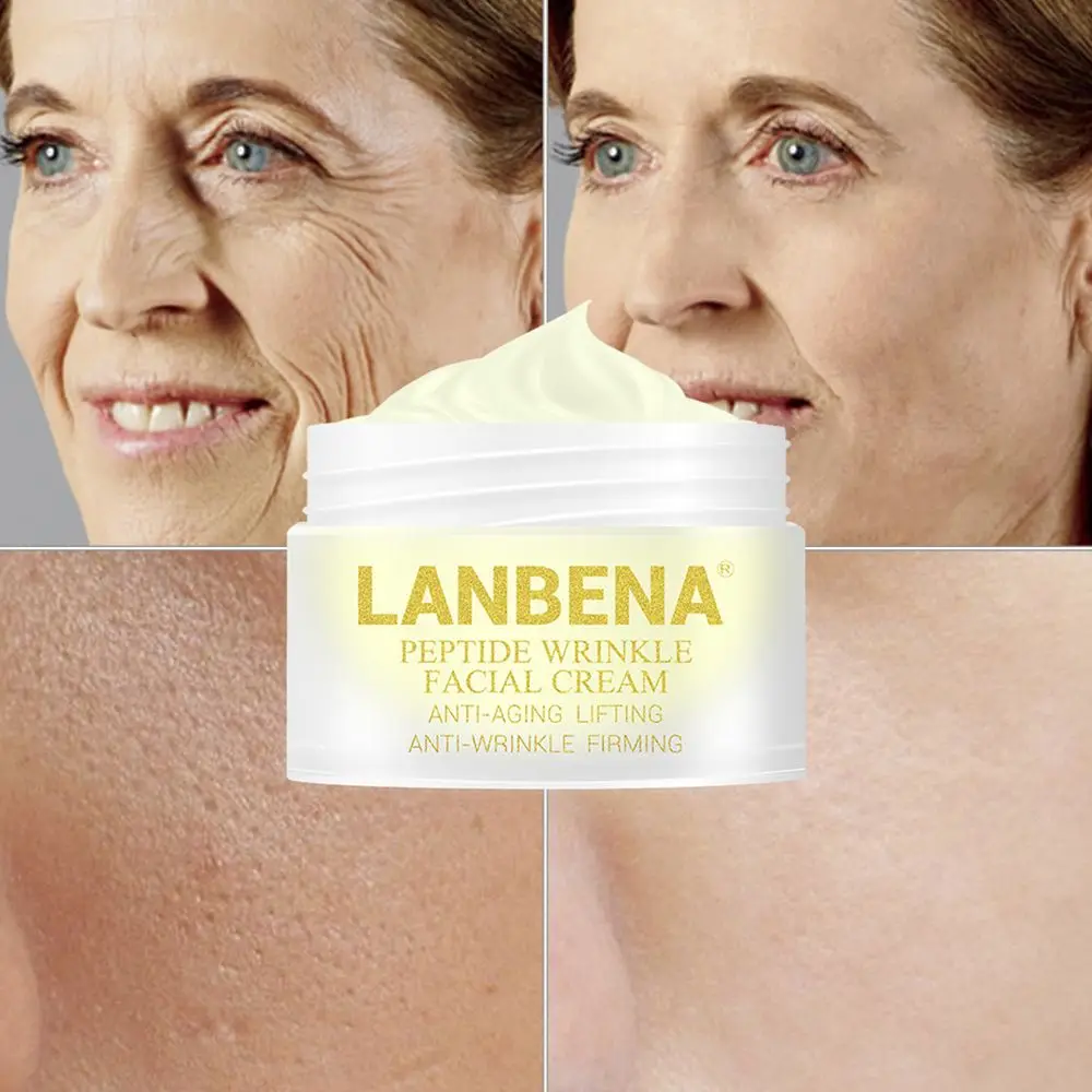 

LANBENA NewAnti Aging Skin Whitening Lifting Firming Peptide Anti Wrinkle Facial Cream Acne Treatment Hyaluronic Acid Face Cream
