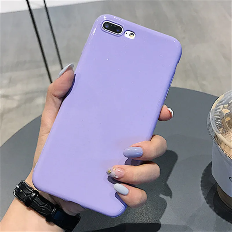 Блестящие яркие чехлы для iPhone X XR XS Max 8 7 6 6S Plus из мягкого ТПУ для samsung Galaxy S10 S10e S9 S8 Plus S7 S6 Edge
