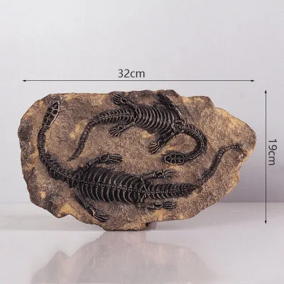 Креативные домашние настенные декорации динозавр fossil Смола ремесло подарок настенный, для дома украшения стен украшения - Цвет: Светло-серый