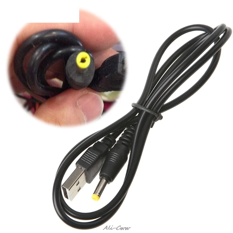 

2018 High Quality USB Male To 4.0x1.7mm 5V DC Barrel Jack Power Supply Cable Connector Charge Cord