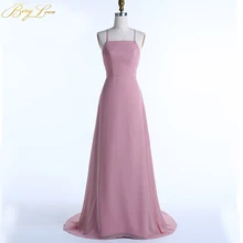 BeryLove Sexy Brown Slight Evening Dress 2019 Halter Spaghetti Straps Backless Pink Evening Gowns Formal Dress Sexy Back Dress BeryLove Sexy Brown Slight Evening Dress 2019 Halter Spaghetti Straps Backless Pink Evening Gowns Formal Dress Sexy Back Dress
