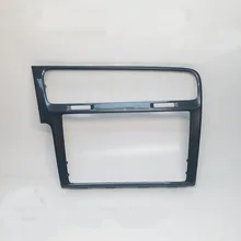 BODENLA Автомобильная Радио декоративная рамка панель для Volkswagen VW Golf 7 7,5 MK7 MK7.5 MQB MIB 3 черный/серый цвет