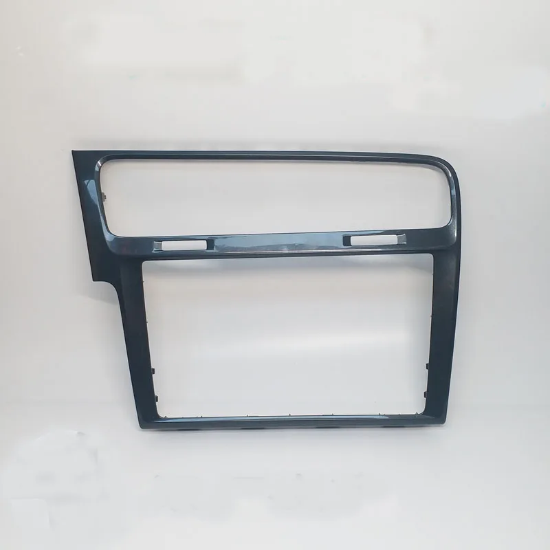

BODENLA Car Radio Decoration Frame Panel For Volkswagen VW Golf 7 7.5 MK7 MK7.5 MQB MIB 3 Black/Gray Color